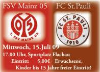 Fußballschlager Mainz-St.Pauli in Flachau