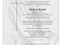 Altbürgermeister Hubert Kaml verstorben